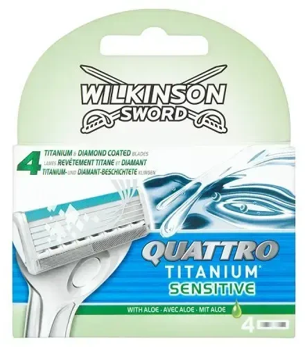 Wilkinson Sword Quattro pakaitinis peilis, 1 pak