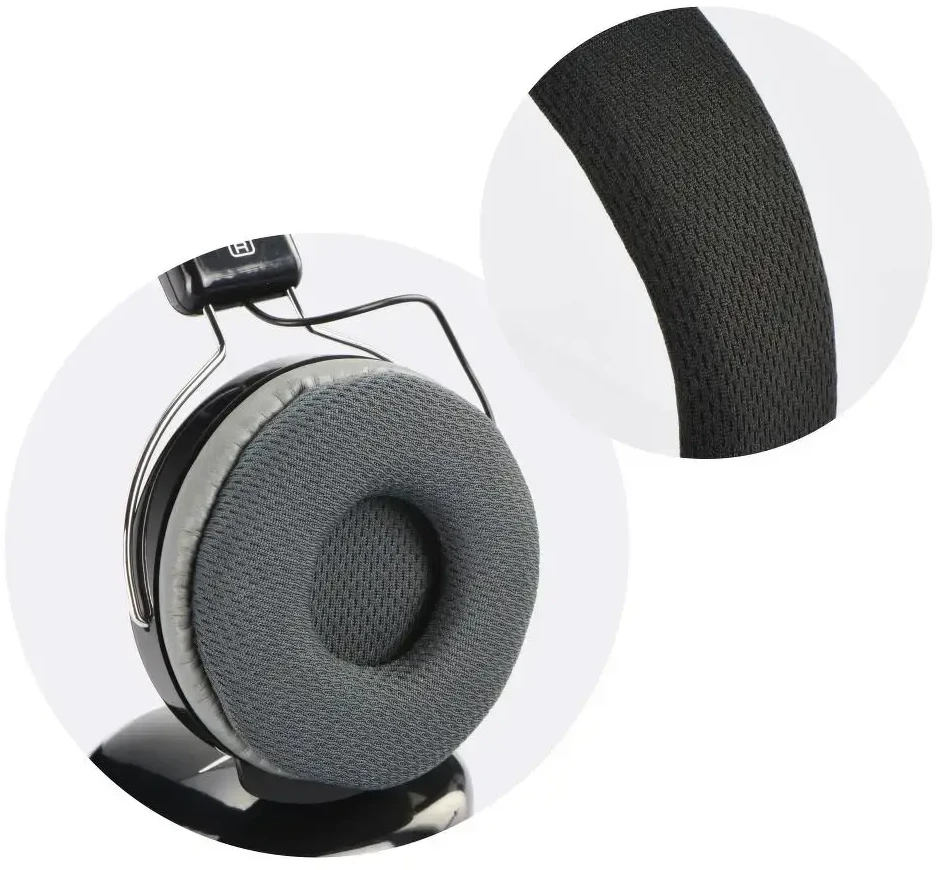 ART Ausinės stereo AP-60MD su mikrofonu, juoda