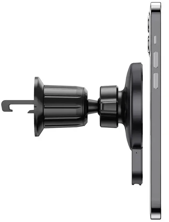 Automobilinis laikiklis-įkroviklis Hoco CA85 Magsafe 15W juodas