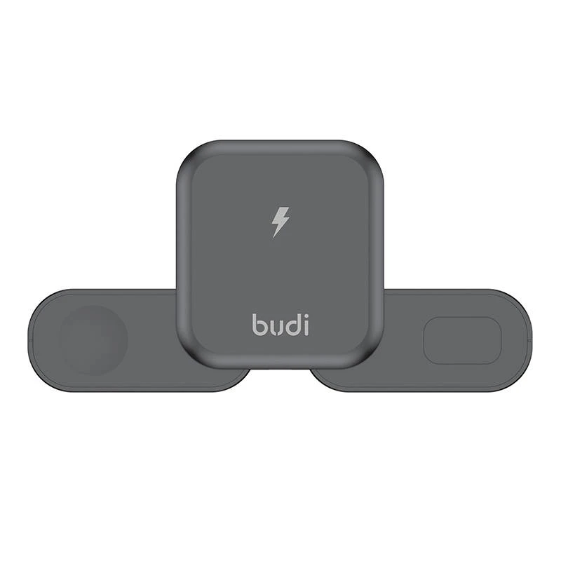 Belaidis įkroviklis Budi 3 in 1, 15W