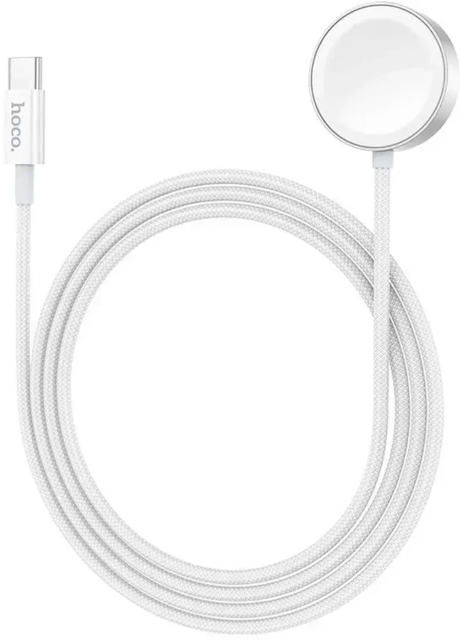 HOCO belaidis įkroviklisType C suderinamas su Apple Watch ir SAMSUNG Watch CW59 baltos spalvos