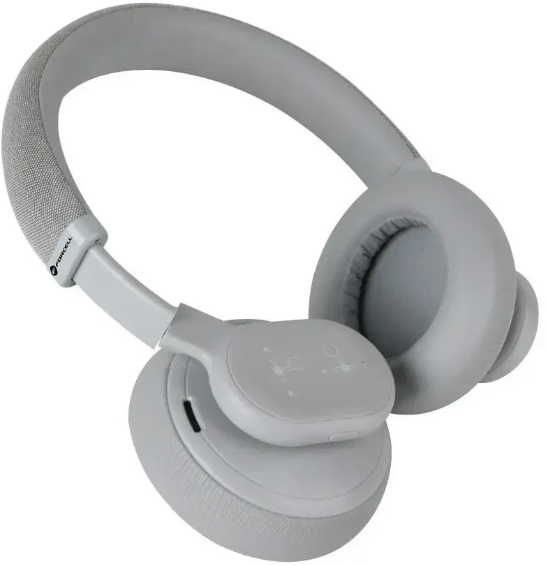 Belaidės ausinės Forcell F-Audio Touch Beat ANC pilkas