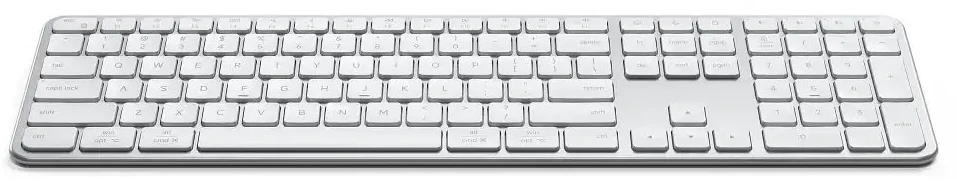 Belaidė klaviatūra QWERTY Satechi Slim EX3 Mac / PC ST-KEX3S-EN sidabrinis