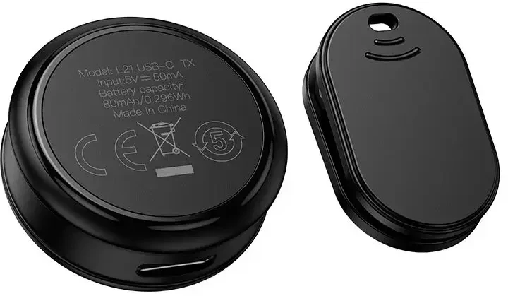 Wireless microphone USB C Hoco L21 juodas