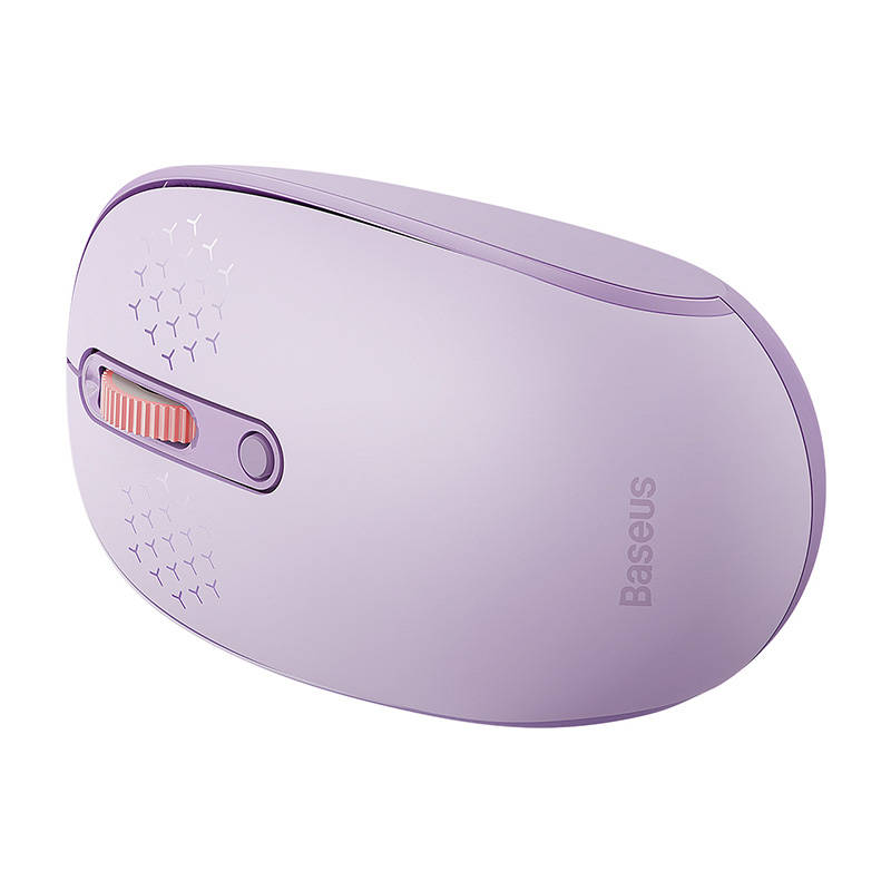 Belaidė pelė Baseus F01B Tri-mode 2.4G BT 5.0 1600 DPI (violetinė)