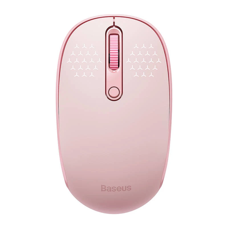 Belaidė pelė Baseus F01B Tri-mode 2.4G BT5.0 1600 DPI (rožinė)