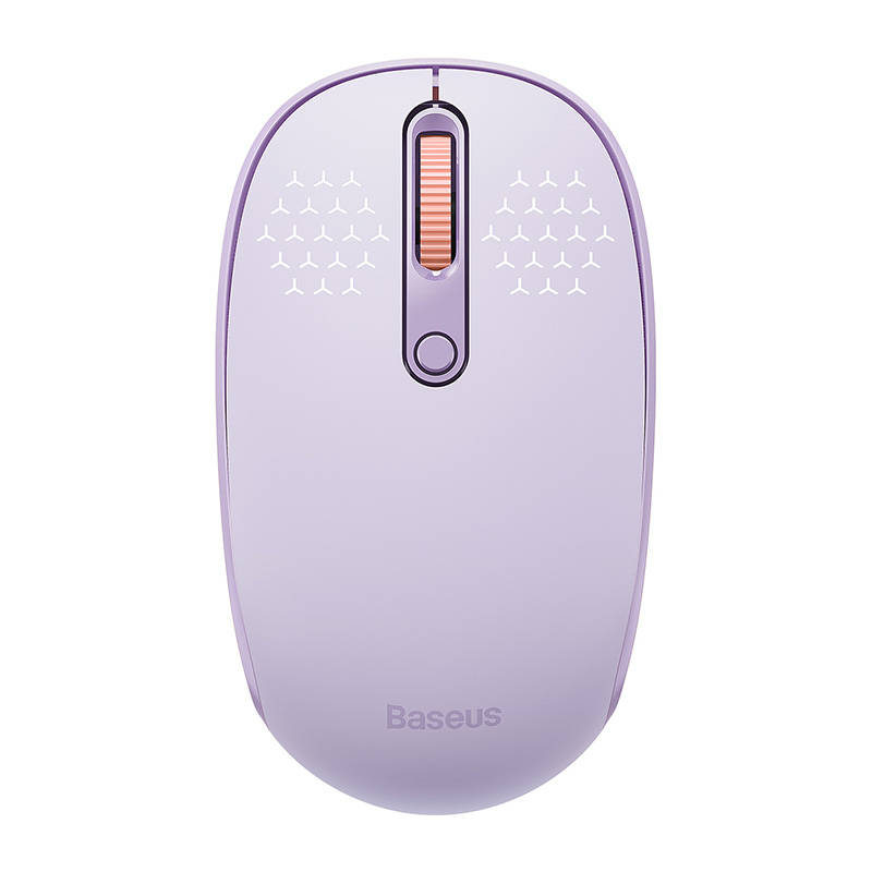 Belaidė pelė Baseus F01B Tri-mode 2.4G BT 5.0 1600 DPI (violetinė)