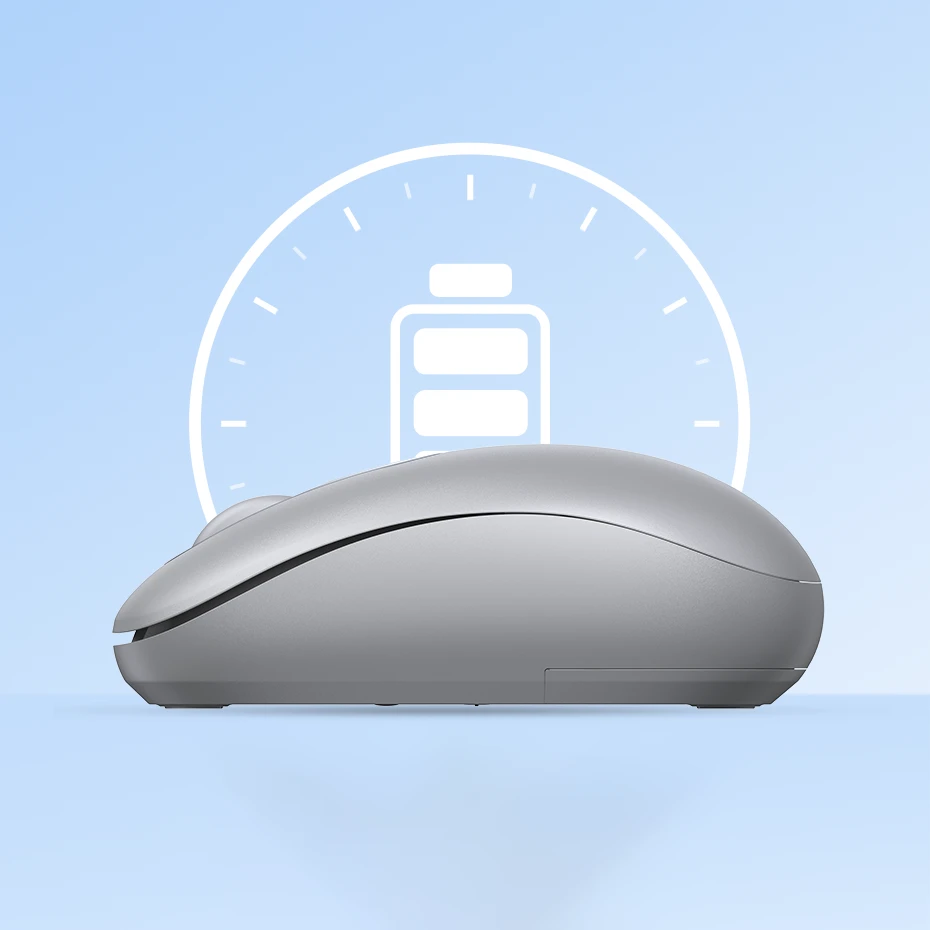 Ugreen Belaidė kompiuterinė pelė 2.4GHz, pilka