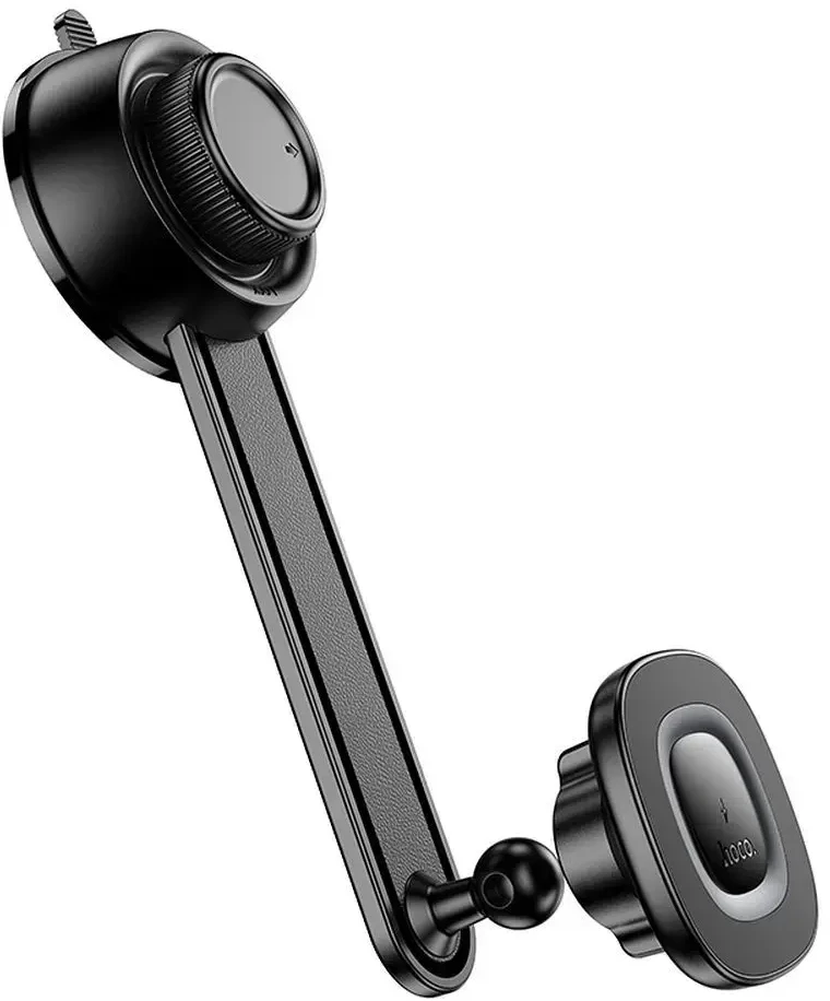 Belaidis telefono laikiklis automobiliui Hoco 15W prietaisų skydeliui HW31 juodas