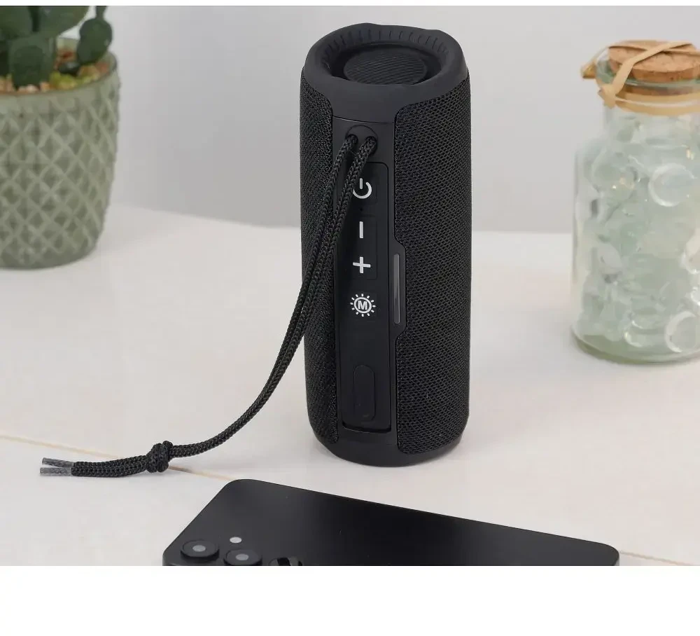 Bluetooth nešiojamas garsiakalbis Hoco HC16 juodas