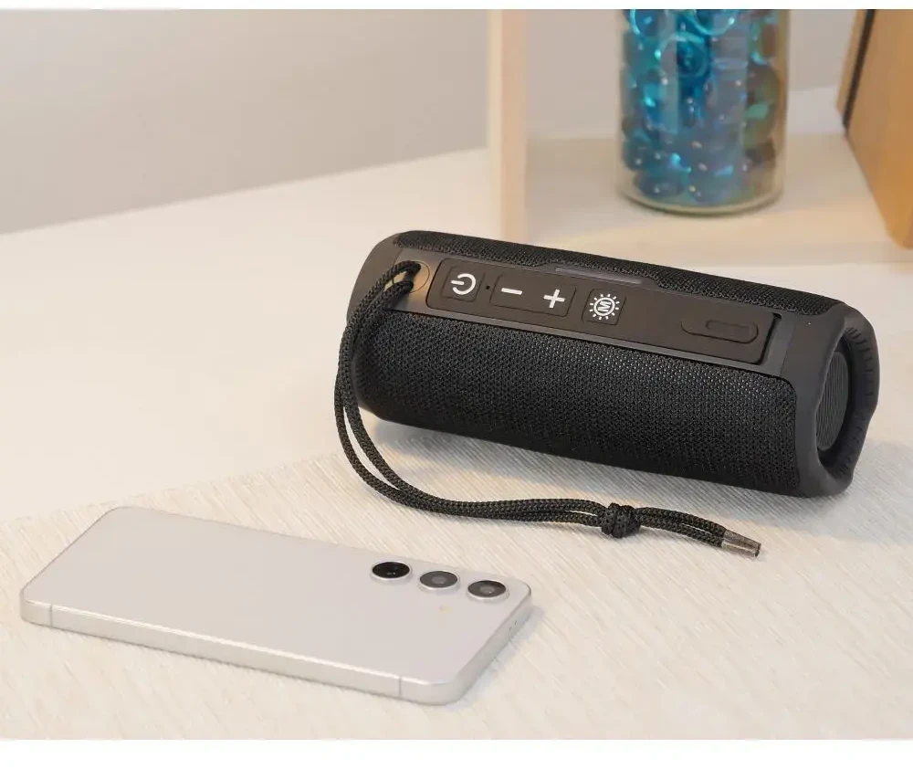 Bluetooth nešiojamas garsiakalbis Hoco HC16 juodas
