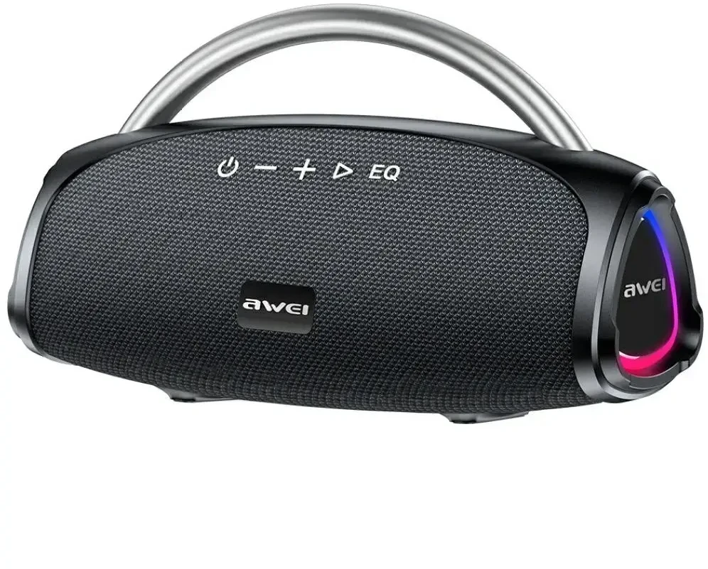 Garsiakalbis belaidis AWEI KA39 100W Bluetooth 5.3 nešiojama zewnętrzny juoda