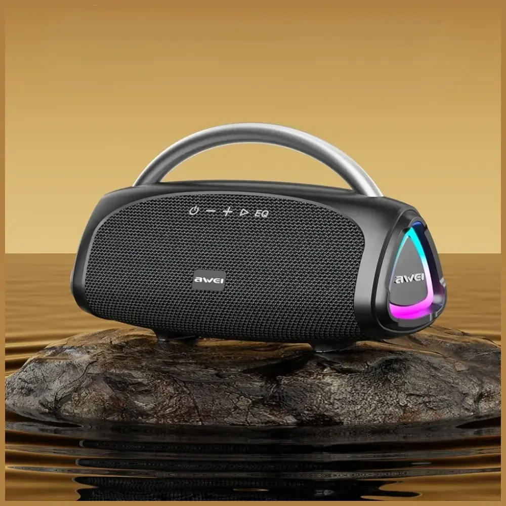 Wireless speaker AWEI KA39 100W Bluetooth 5.3 portable external juodas