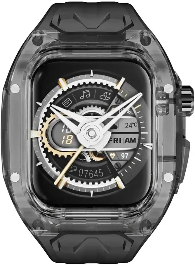 WiWU - Wi-WB013 Rambo Watch Band 42/44/45mm - juodas