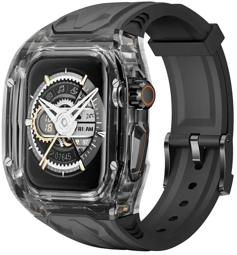 WiWU - Wi-WB013 Rambo Watch Band 49mm - juodas