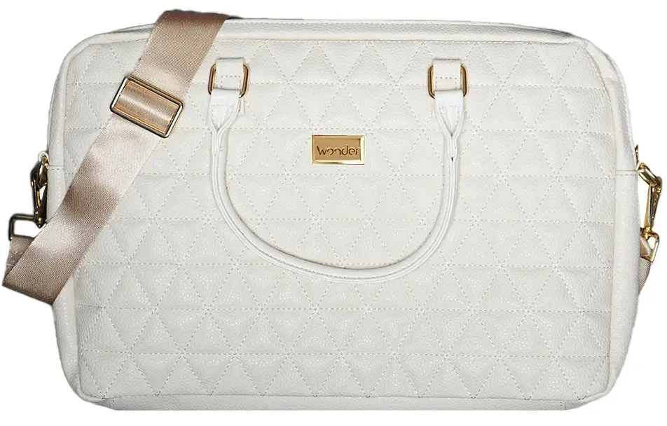 Wonder Briefcase Nešiojamas kompiuteris 15-16 colių pico quilted beige