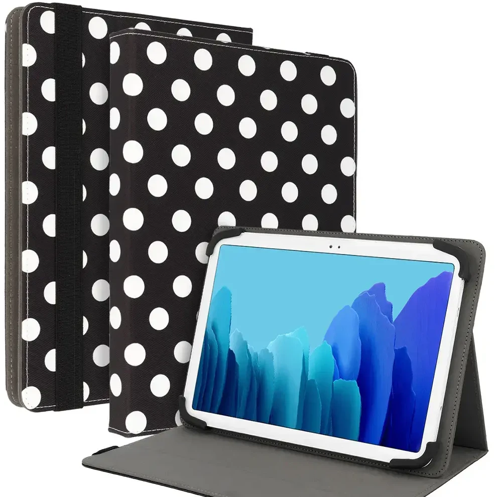 Wonder Canvas planšetės dėklas 13 colių juodas polka-dot