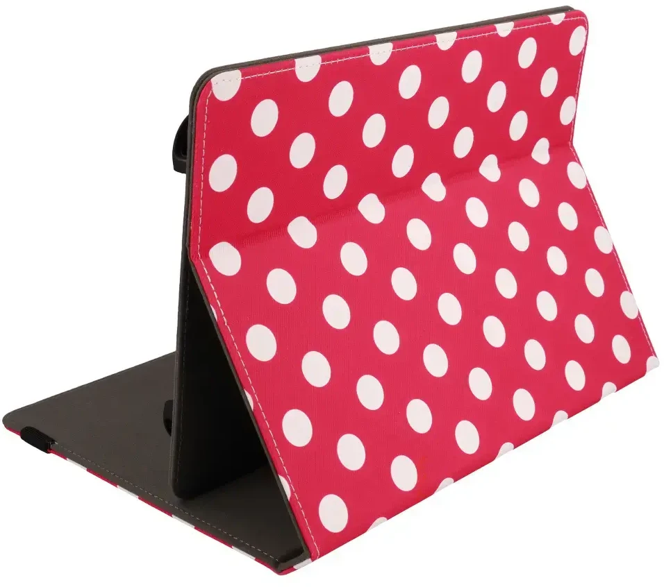 Wonder Canvas planšetės dėklas 13 colių red polka-dot