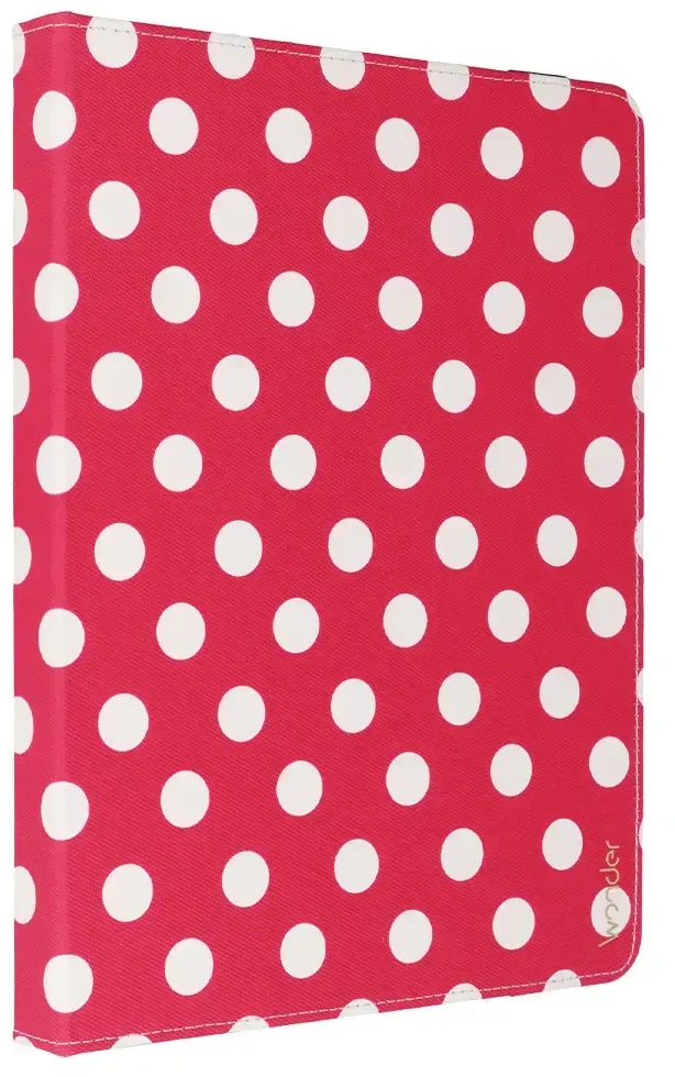 Wonder Canvas planšetės dėklas 13 colių red polka-dot