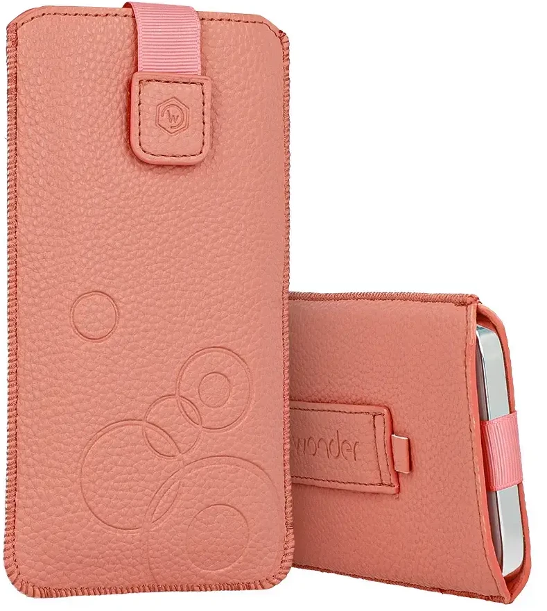 WONDER Deko dėklas (S dydis) Nokia 105 2019/150/216, persikinės spalvos