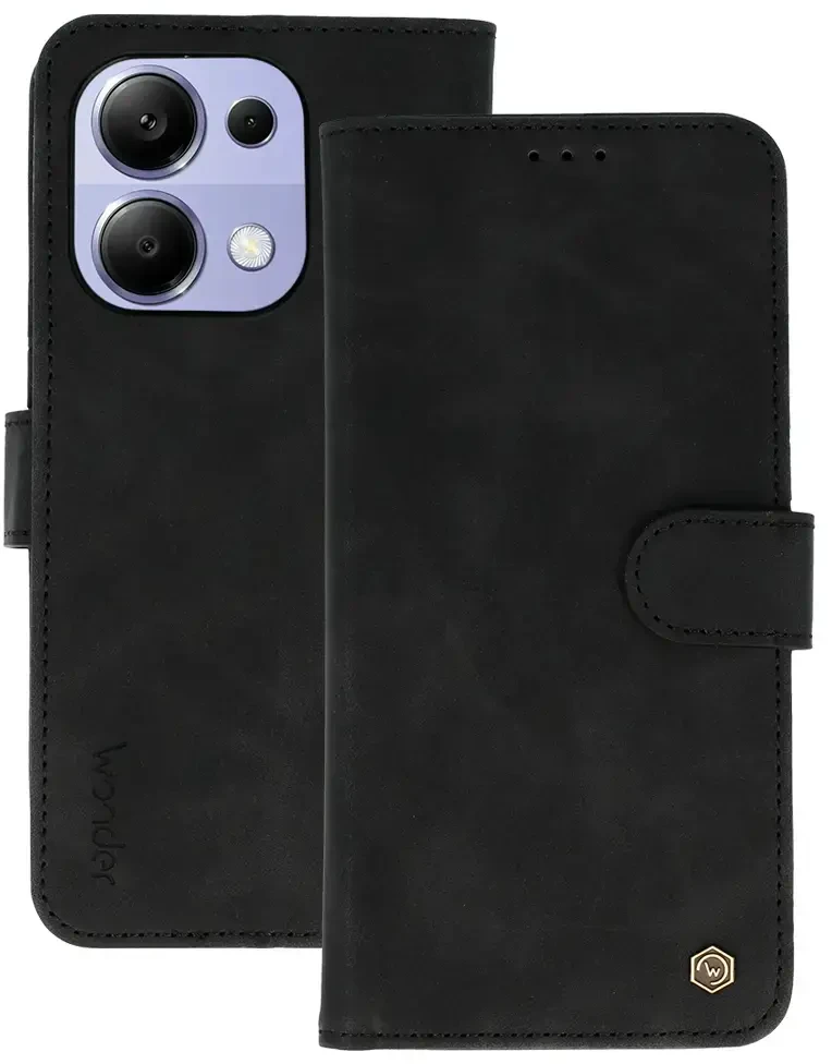 Wonder Fancy dėklas skirtas Xiaomi Redmi Note 13 Pro 4G juodos spalvos
