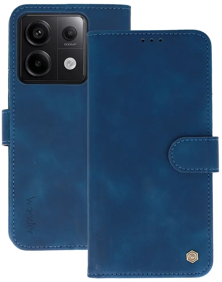 Wonder Fancy dėklas skirtas Xiaomi Redmi Note 13 5G mėlynos spalvos