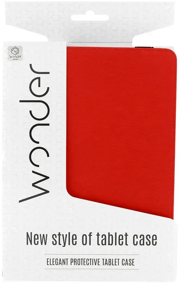 Wonder Leather planšetinio kompiuterio dėklas 11 colių raudonos spalvos