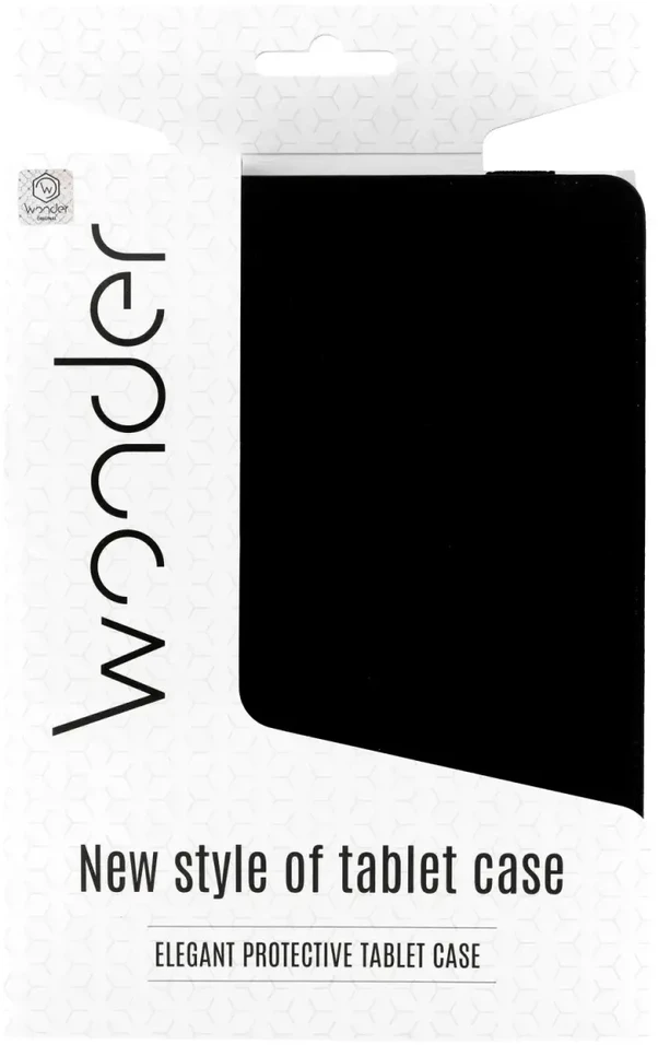iLike Wonder Leather planšetės dėklas 13 colių juodos spalvos
