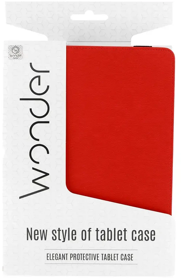 Wonder Leather planšetės dėklas 13 colių red