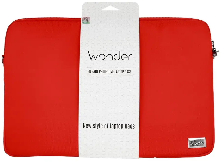 Oem Wonder nešiojamo kompiuterio dėklas 15-16 colių raudonas
