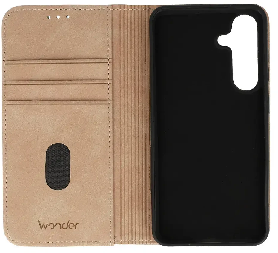 Dėklas Wonder Smart skirtas Xiaomi Redmi Note 14 5G cappuccino
