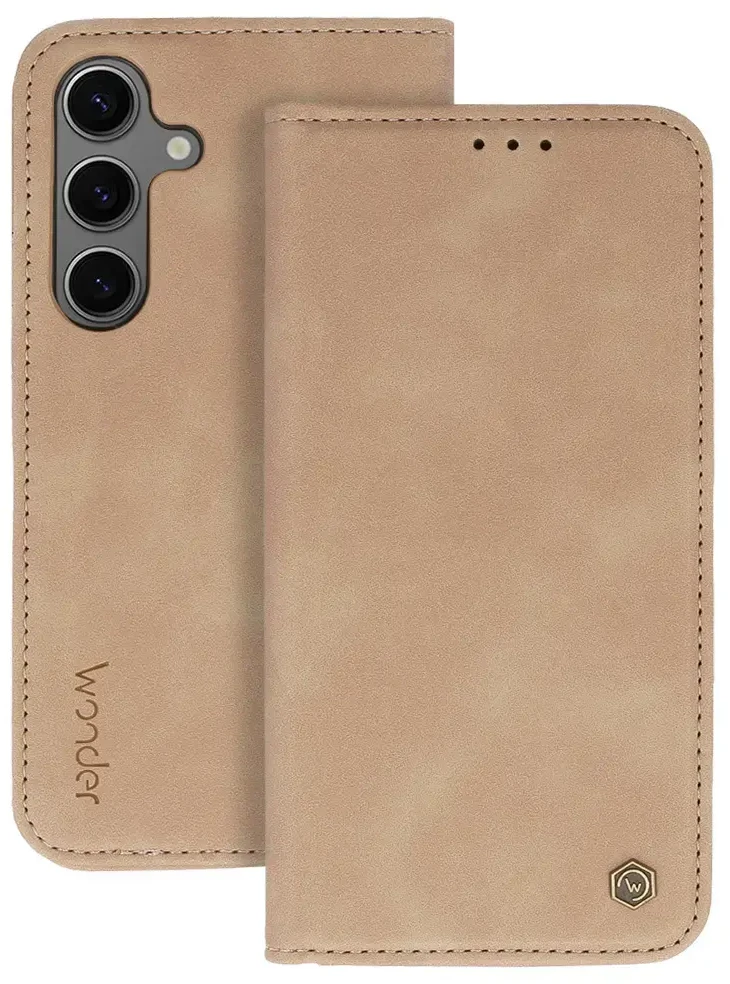 Wonder Smart dėklas skirtas Xiaomi Redmi Note 13 Pro Plus 5G cappuccino