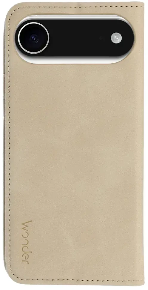 Wonder Smart dėklas skirtas Apple iPhone 17 Air light auksinis