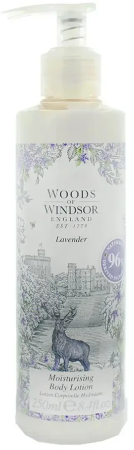 Woods Of Windsor Lavender Moisturized Losjonas kūnui, 250 ml