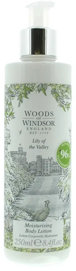 Woods Of Windsor Lily Of The Valley drėkinamasis kūno losjonas, 250 ml