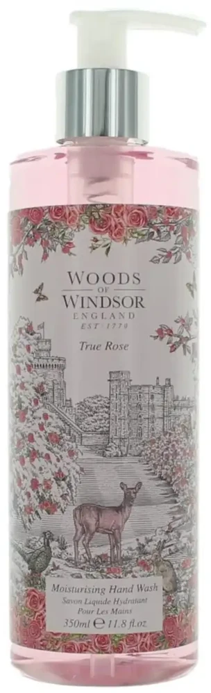 Woods Of Windsor True Rose Moisturising Liquid Soap For Hands, 300 ml