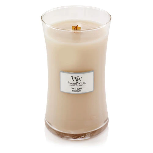 WoodWick Aromatinė žvakė (White Honey), 609,5 g