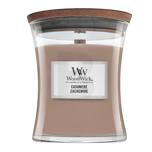 WooodWick Aromatinė žvakė (Cashmere), 275 g (Pažeista pakuotė)
