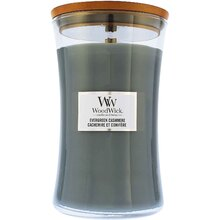 WoodWick Aromatinė žvakė (Evergreen Cashmere), 85 g