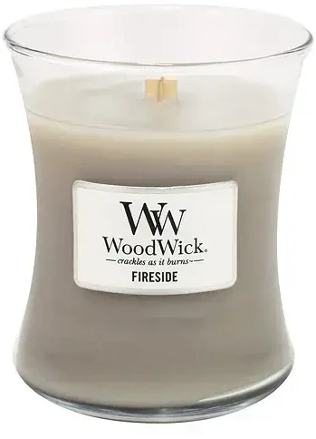 WoodWick Aromatinė žvakė (Fireside), 275 g