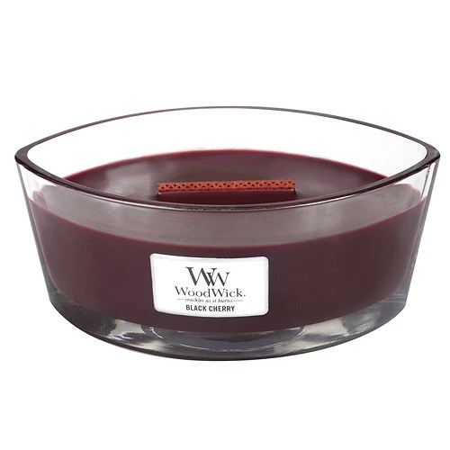 WoodWick Aromatinė žvakė (Black Cherry), 453,6 g