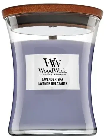 WoodWick Aromatinė žvakė (Lavender Spa), 275 g