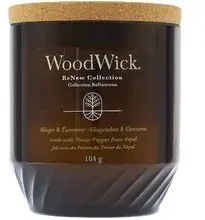 Woodwick Aromatinė žvakė (Medium Ginger & Turmeric), 184,0 g