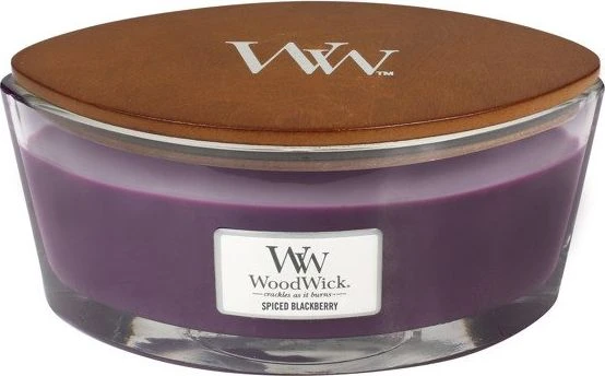 WoodWick Aromatinė žvakė (Spiced Blackberry), 453,6 g