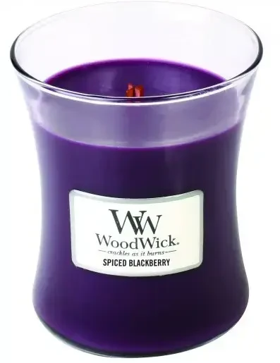 WoodWick Aromatinė žvakė (Spiced Blackberry), 275 g