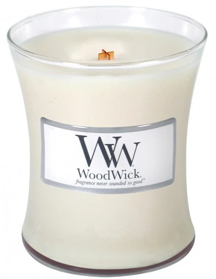 Woodwick Aromatinė žvakė (Vanilla Bean), 85g