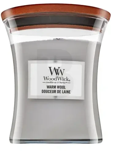 WoodWick Aromatinė žvakė (Warm Wool), 275 g