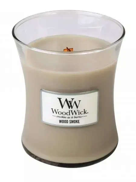 Woodwick Aromatinė žvakė (Wood Smoke), 275g