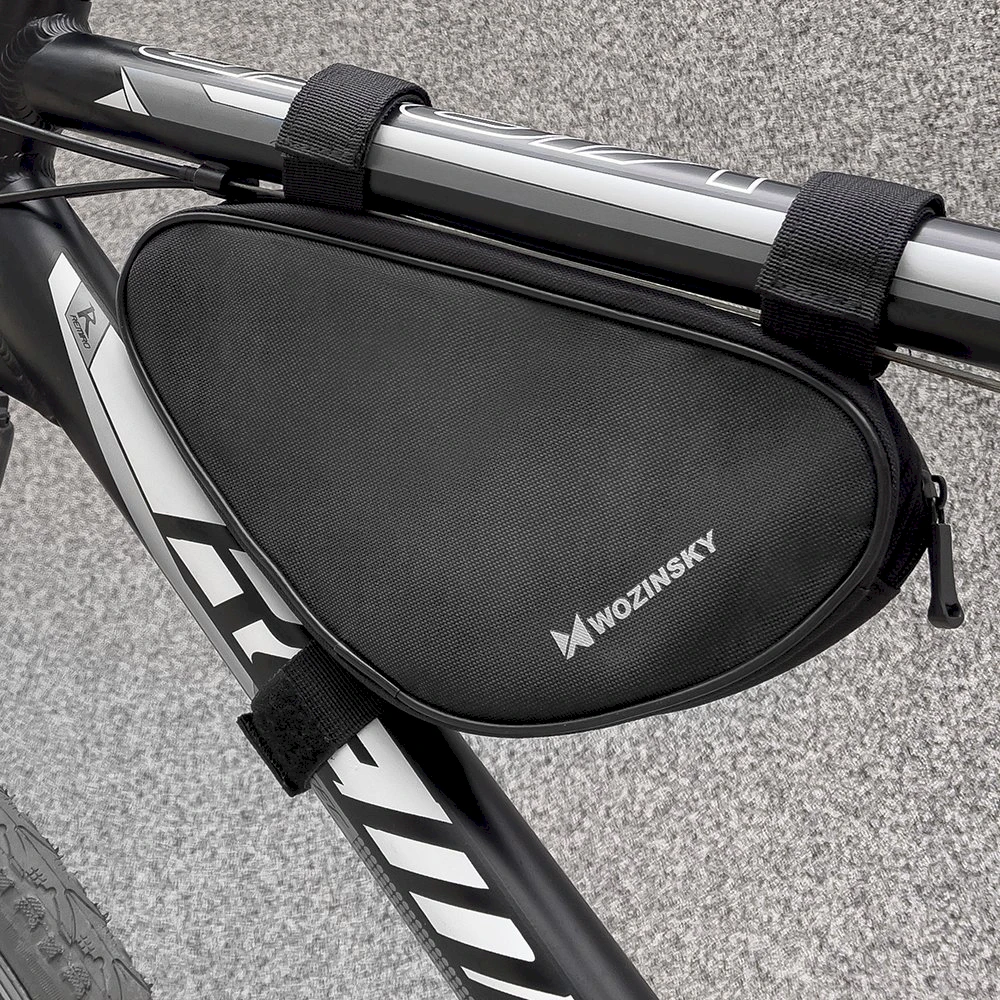 Wozinsky bike bag skirta 1.5l bike frame juodos spalvos (WBB11BK)