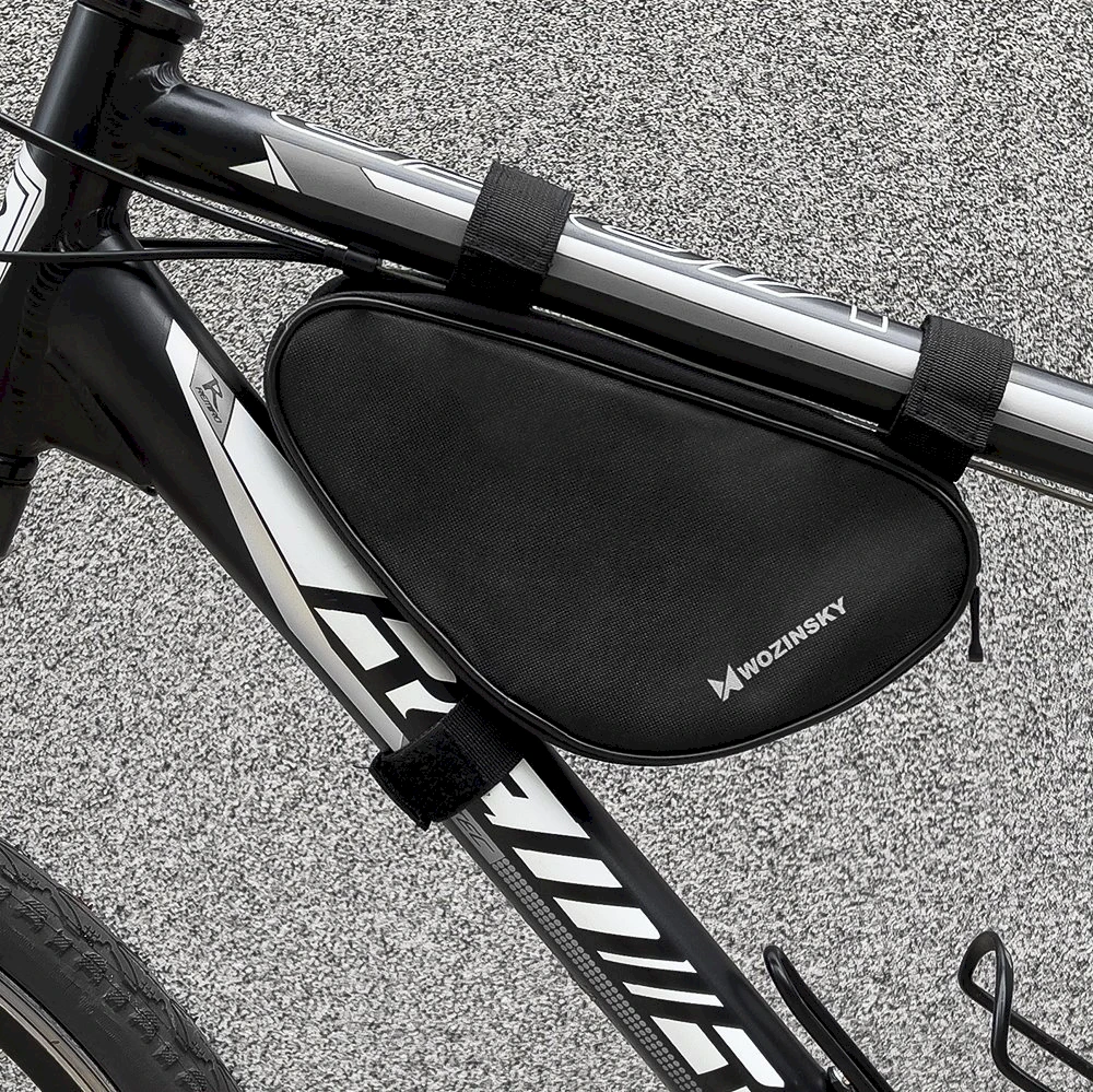 Wozinsky bike bag skirta 1.5l bike frame juodos spalvos (WBB11BK)